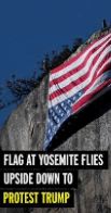flag upside down